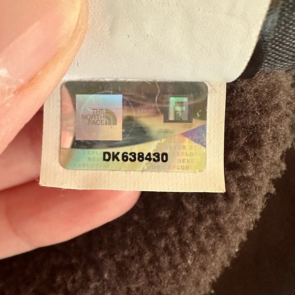 The North Face Black and Brown Denali Fleece Jacket - Picture 13 of 13